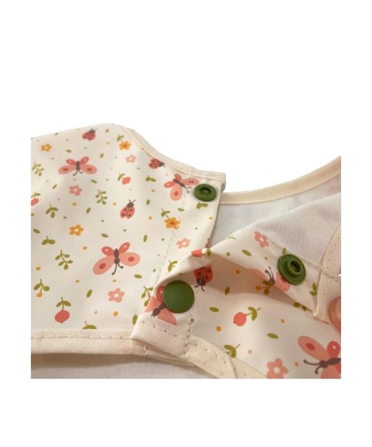 14547 Babero con mangas Butterfly