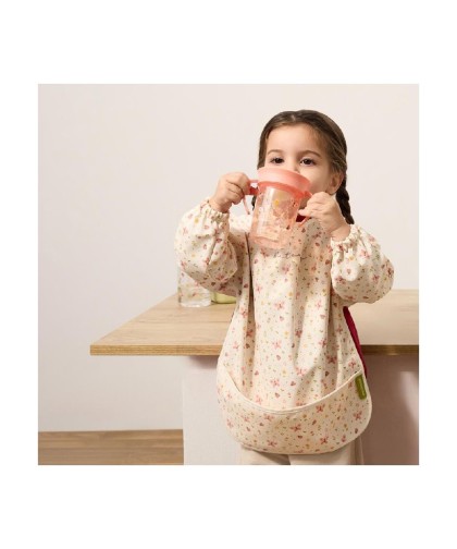 14549 Babero con mangas Butterfly