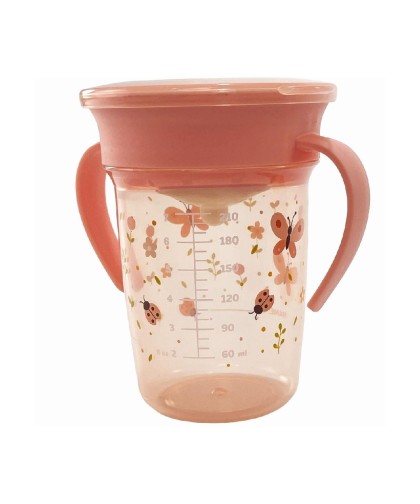 14580 Vaso Antiderrame 360º Butterfly
