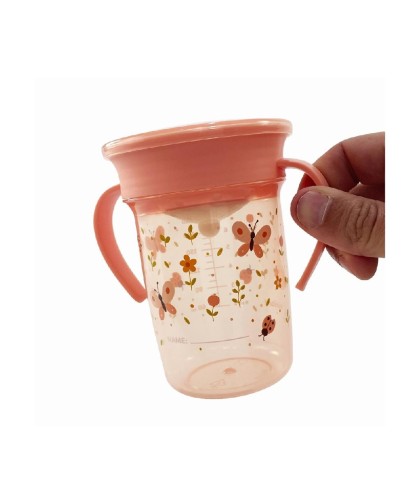 14581 Vaso Antiderrame 360º Butterfly