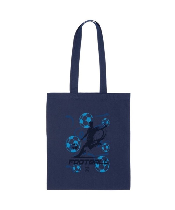 14654 Totebag - Futbol azul