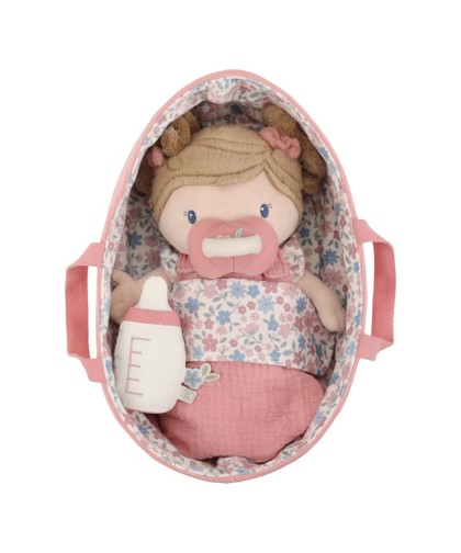 14691 Bebe Rosa con canastilla