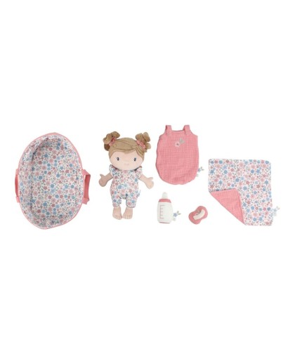 14692 Bebe Rosa con canastilla