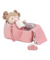 14693 Bebe Rosa con canastilla