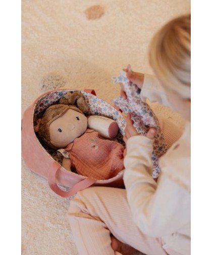 14696 Bebe Rosa con canastilla