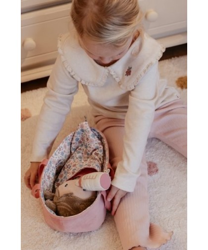 14697 Bebe Rosa con canastilla