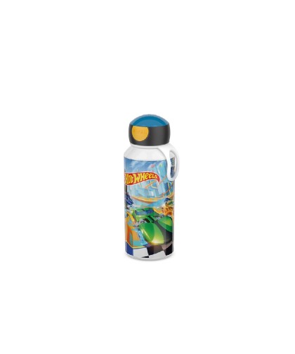 14703 Botella Campus Pop-Up 400ML Hot Wheels