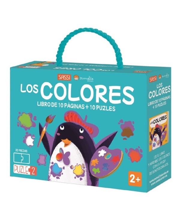 14759 Los Colores Libro+ Puzzle