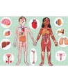 14763 El mega atlas del cuerpo humano 300Pcs +6 Años