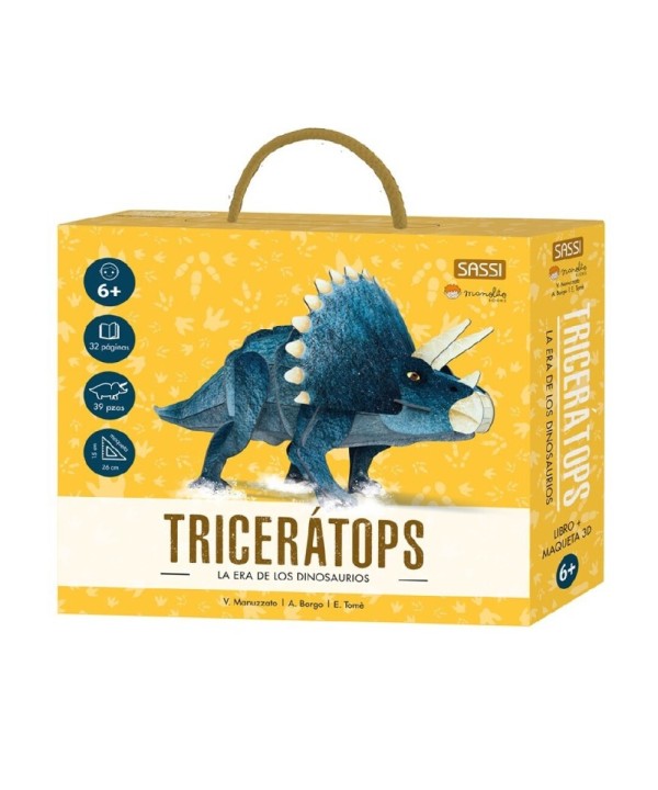 14767 Maqueta Triceratops la era de los dinosaurios