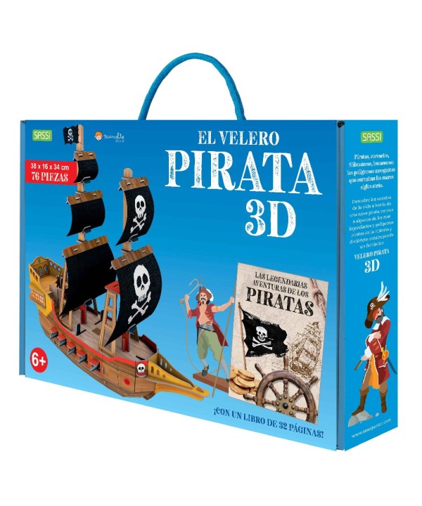 14785 Maqueta El velero pirata 3D