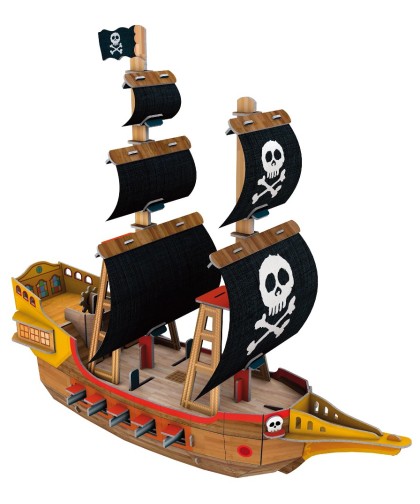 14786 Maqueta El velero pirata 3D