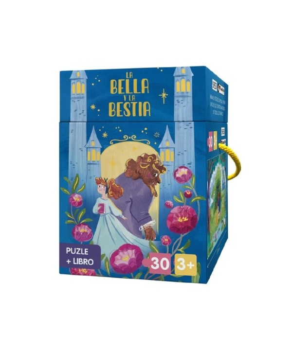 14788 La Bella y la Bestia +3 Años 30Pcs