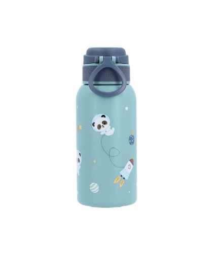 14824 Botella de Acero Térmica Pandas in Space 500ML