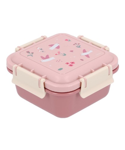 14886 Caja Almuerzo Grande Blossom Birds