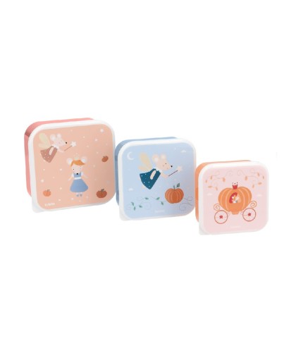 14908 3 Cajas Almuerzo Mouse Fairies
