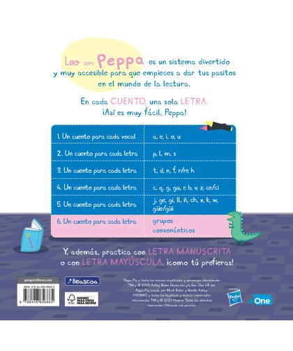 14939 Peppa Pìg nª6 Un cuento para cada letra