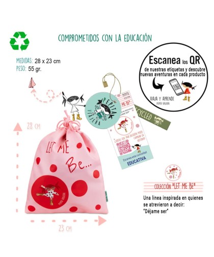 15004 Bolsa de almuerzo Let Me Be