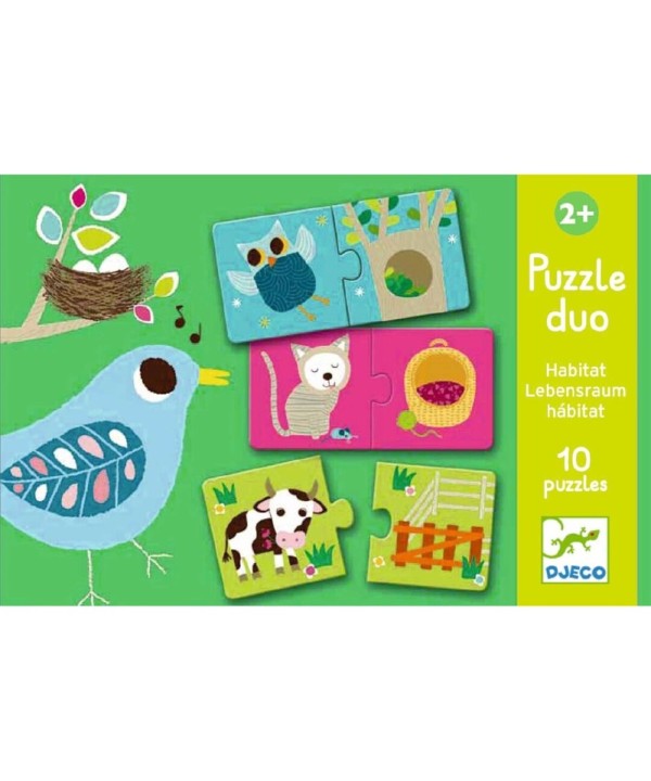 15040 Puzzle dúo Habitat