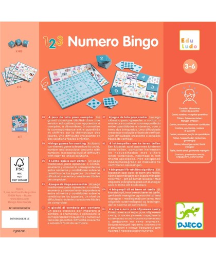 15212 Eduludo Numero Bingo