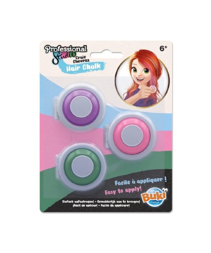 15237 Buki Kit Tizas para el cabello