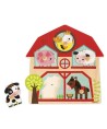 15375 Puzzle Encajable Sonido Animales Granja