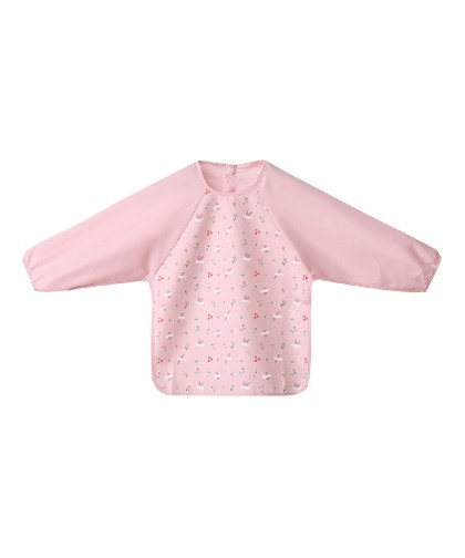 15643 Babero con Mangas Blossom Birds