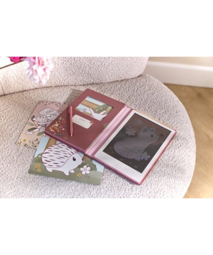 15845 Tablet De Dibujo Rosa Fairy Garden