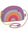 15937 Bolso arco iris con purpurina Unicorn