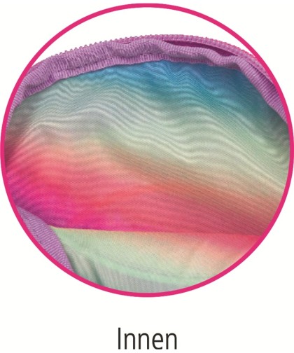 15939 Bolso arco iris con purpurina Unicorn