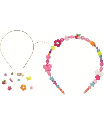 15956 DIY diadema de cuentas Princess Lillife