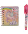 15971 Mini bolsa con set de escritura Unicornio