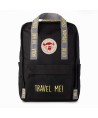 16056 Mochila saludos del mundo ¡Viájame! Negra