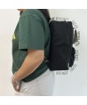 16057 Mochila saludos del mundo ¡Viájame! Negra