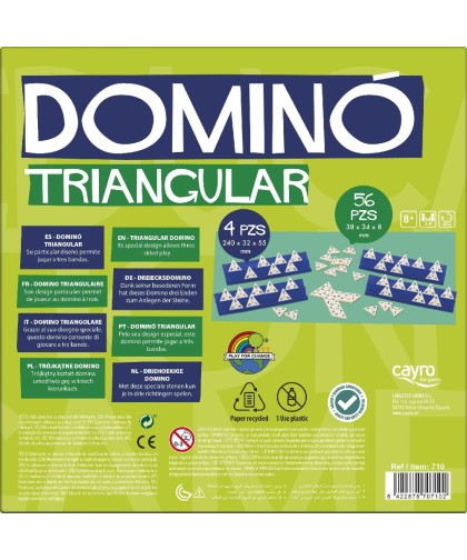 16113 Domino Triangular