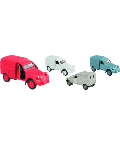 16168 Citroen 2CV Furgoneta Metal