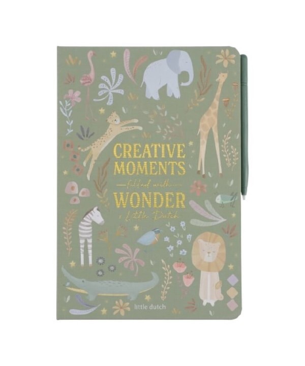 16235 Tablet de Dibujo Verde Safari Friends