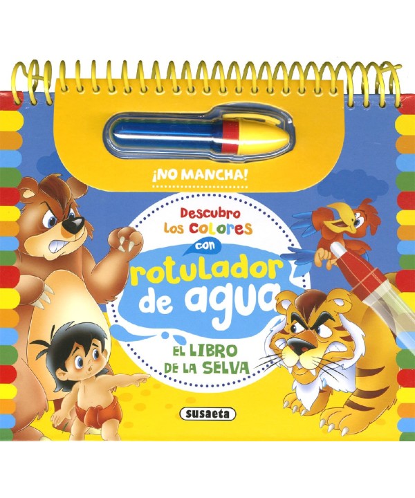 16327 Rotulador de Agua El Libro De La Selva