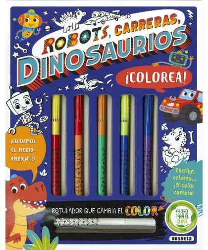 16332 Robots, carreras, dinosaurios