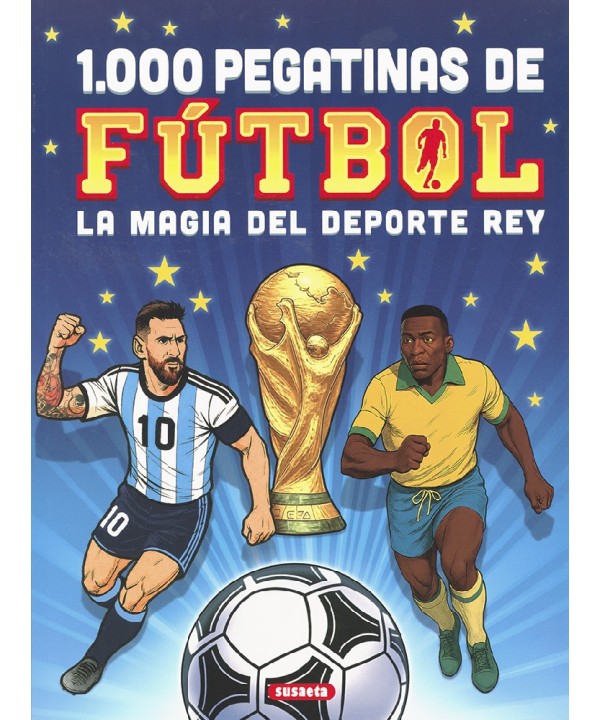 16369 1000 pegatinas fútbol la magia del rey