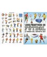 16370 1000 pegatinas fútbol la magia del rey