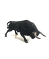16380 Toro Bravo Negro Zaino Embistiendo