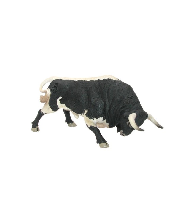 16406 Toro Bravo Aparejado Embistiendo