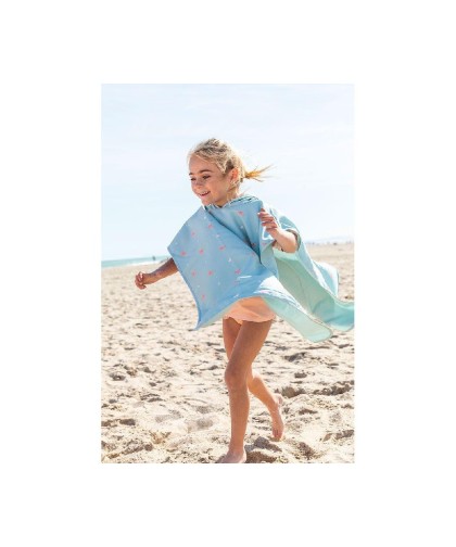 1656 Poncho de Playa Crab Sage