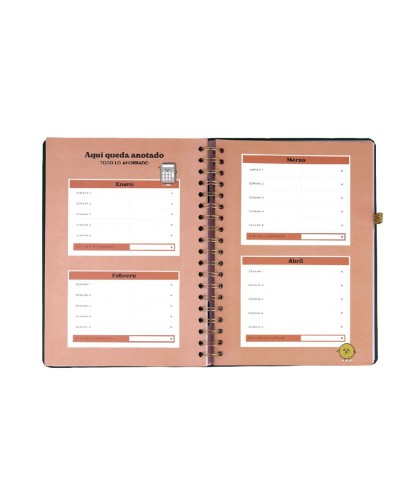 16511 Agenda Wonder 2027 Semanal Extragrande