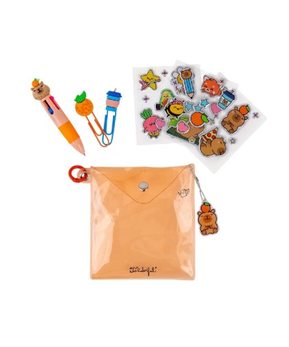 16545 Kit para decorar tu agenda - Capybara
