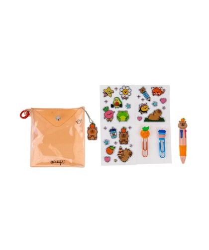 16546 Kit para decorar tu agenda - Capybara
