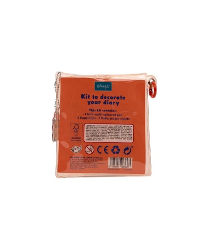 16548 Kit para decorar tu agenda - Capybara