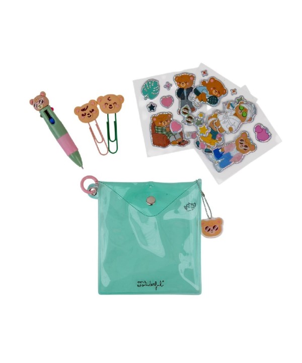 16549 Kit para decorar tu agenda - Bear