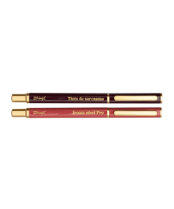 16570 Set de 2 bolis para poner sobre el papel